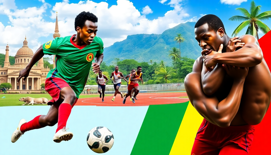 Cameroon Marketplace Les Principaux Événements Sportifs au Cameroun Le Cameroun, pays d'Afrique centrale, est connu pour sa riche diversité culturelle et son patrimoine naturel exceptionnel. Mais au-delà de ces atouts, le pays est également reconnu pour s