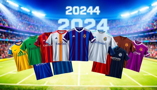 Les 10 maillots de football les plus vendus en 2024