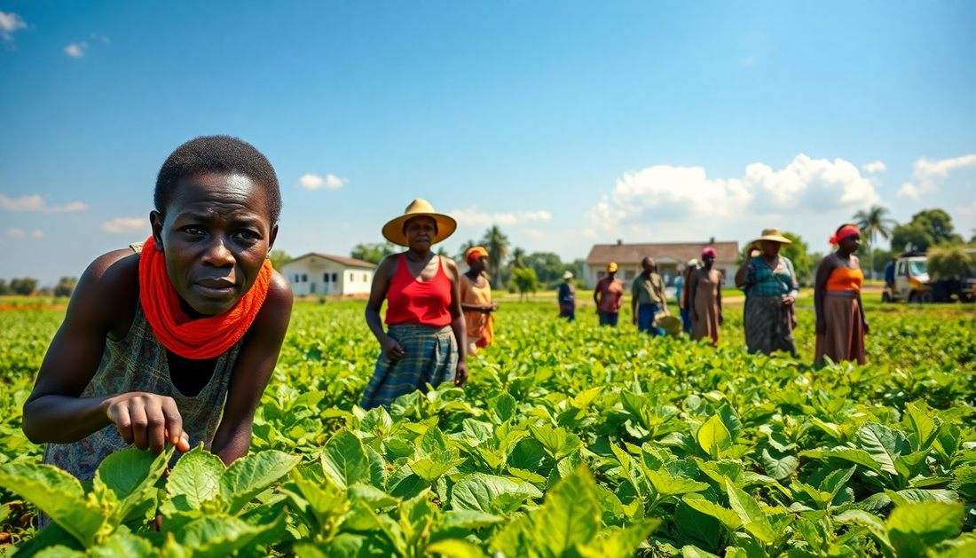 Cameroon Marketplace L'agriculture joue un rôle essentiel dans l'économie du Cameroun, employant près de 70% de la population active et contribuant à environ 20% du PIB du pays. Cependant, les agriculteurs camerounais font face à de nombreux défis, notamm