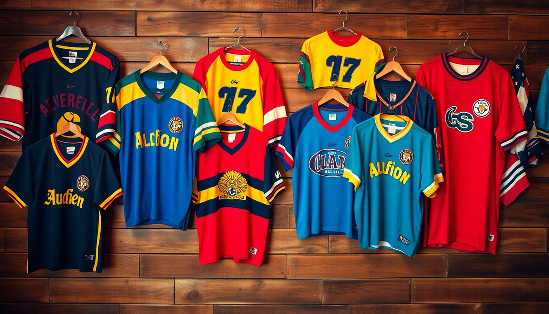 Les maillots de football vintage : un retour en force