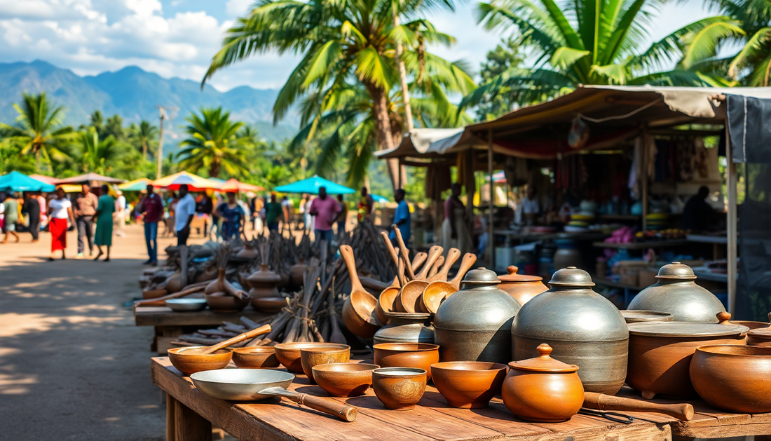 Découvrez les Meilleurs Ustensiles de Cuisine Camerounais