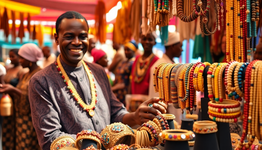 Découvrez les trésors de l'artisanat camerounais : les bijoux faits main qui subliment votre style