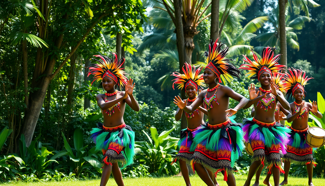 Cameroon Marketplace Découvrez la Richesse Culturelle du Cameroun à travers ses Danses Traditionnelles Bienvenue sur Cameroon Marketplace, votre fenêtre sur la fascinante culture camerounaise ! Aujourd'hui, nous vous invitons à explorer l'univers captivan