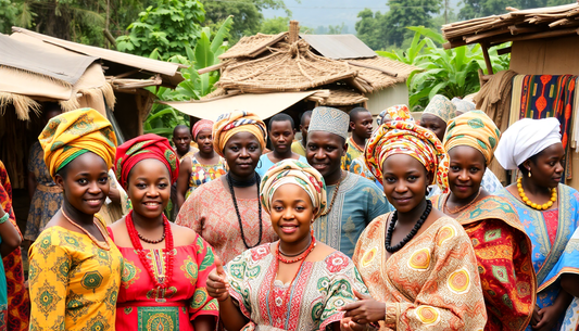 Cameroon Marketplace L'importance du vêtement traditionnel au Cameroun Le Cameroun, pays d'Afrique centrale, est connu pour sa riche diversité culturelle et son patrimoine vestimentaire unique. Dans cette nation, le vêtement traditionnel n'est pas seuleme