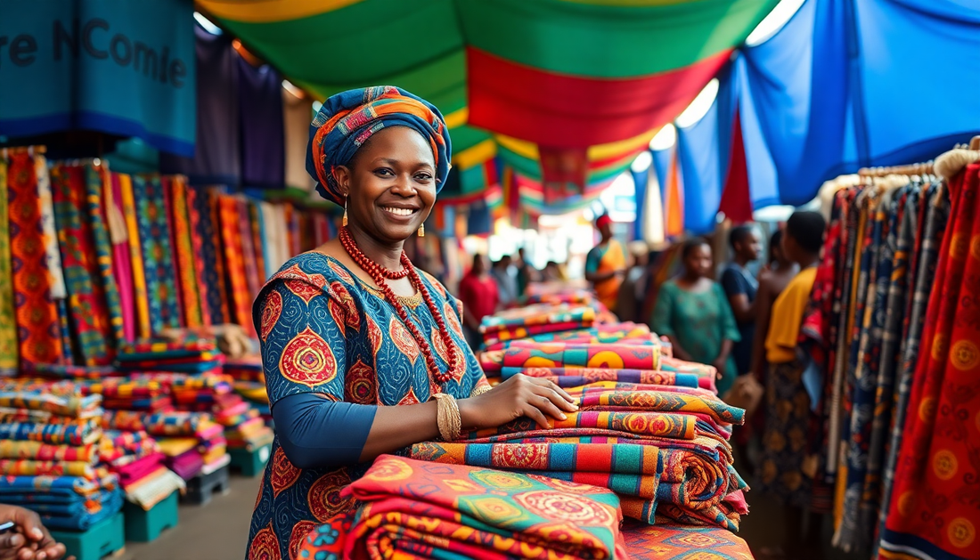 Découvrez les Meilleurs Tissus et Textiles Camerounais