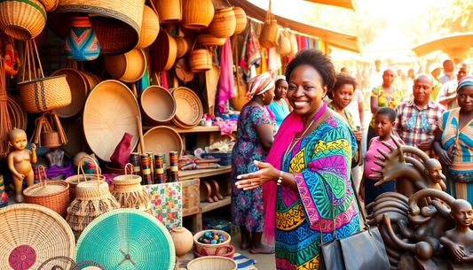 Cameroon Marketplace Les Avantages d'Acheter Local : Soutenir les Artisans Camerounais Aujourd'hui, je veux vous parler des avantages d'acheter local, en mettant l'accent sur le soutien aux artisans camerounais. Chez Crëazy Fashion, nous fabriquons des bi