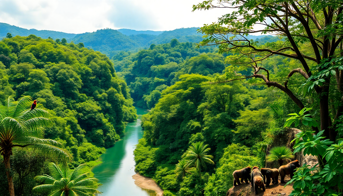 Cameroon Marketplace Les Meilleurs Parcs Nationaux à Visiter au Cameroun Le Cameroun, ce pays d'Afrique centrale, est une véritable merveille naturelle. Avec ses paysages époustouflants, ses forêts luxuriantes et ses animaux fascinants, il offre aux visit