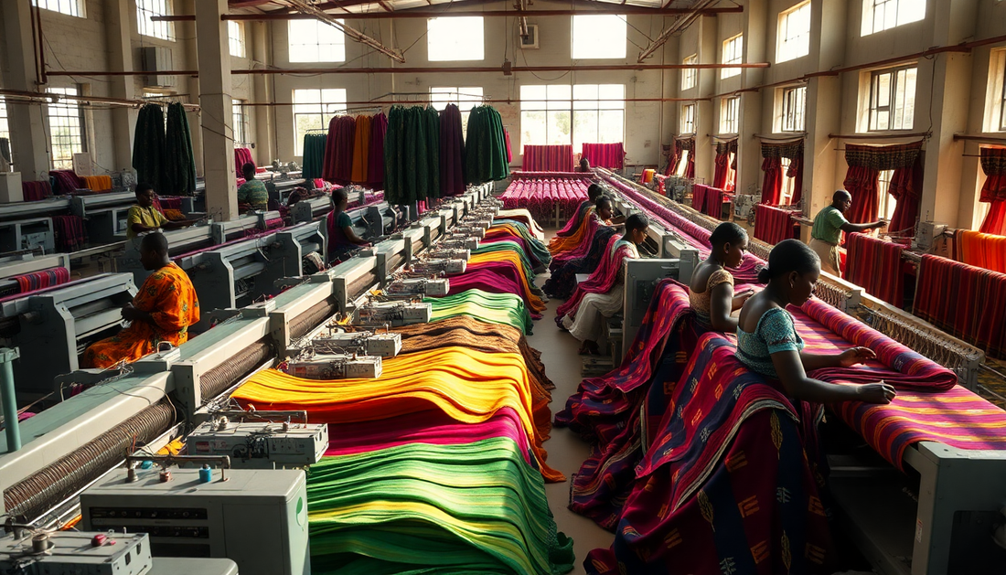 Cameroon Marketplace L'industrie textile au Cameroun est à un tournant décisif. Alors que le pays fait face à des défis économiques et sociaux complexes, le secteur textile offre un immense potentiel de croissance et de développement. Dans ce blog, nous e